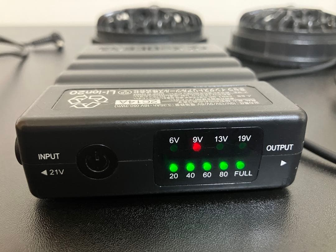 バートル　19V AC371 フルセット　アーバンブラック　動作確認済