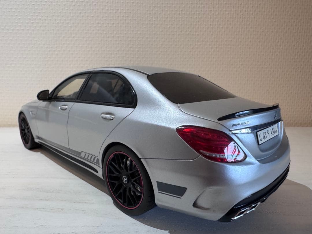GTS Models C 63 S AMG ミニカー シルバー