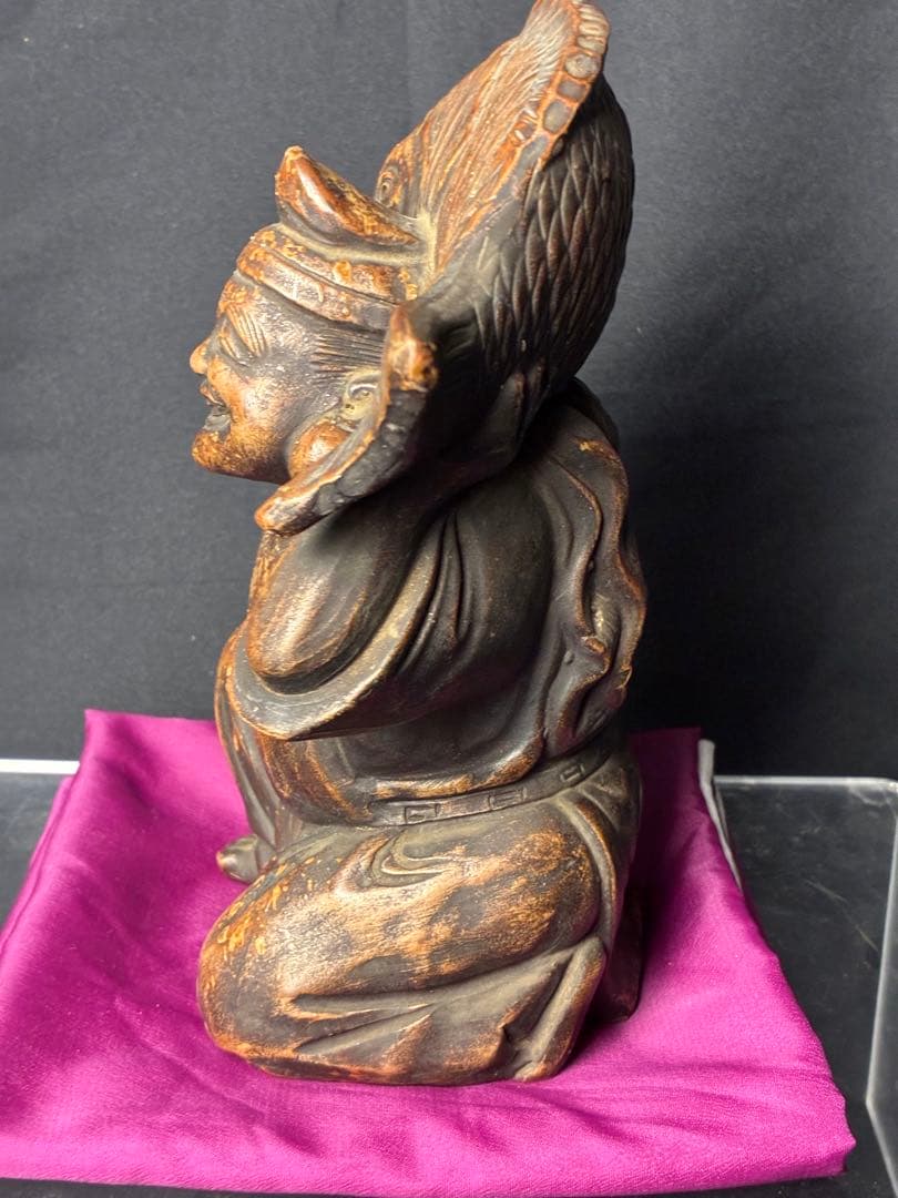 備前焼 恵比寿様 置物 A-35