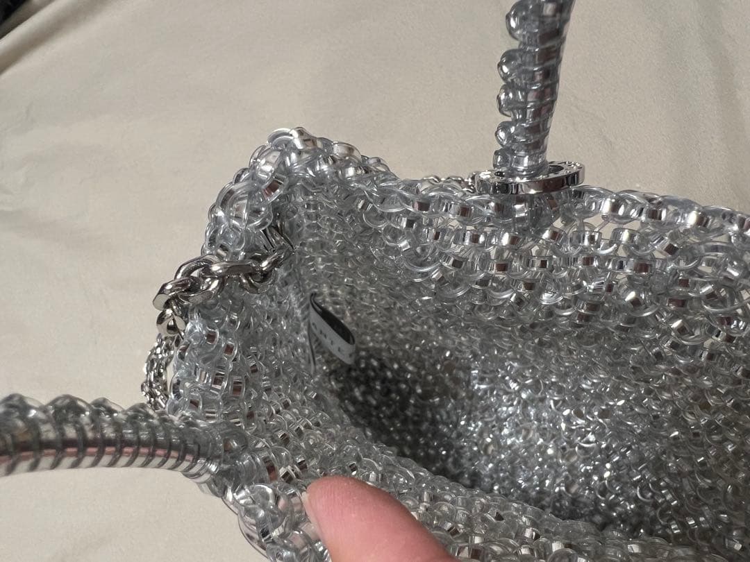 アンテプリマ ANTEPRIMA 正規品 ミニアトゥーラ シルバー