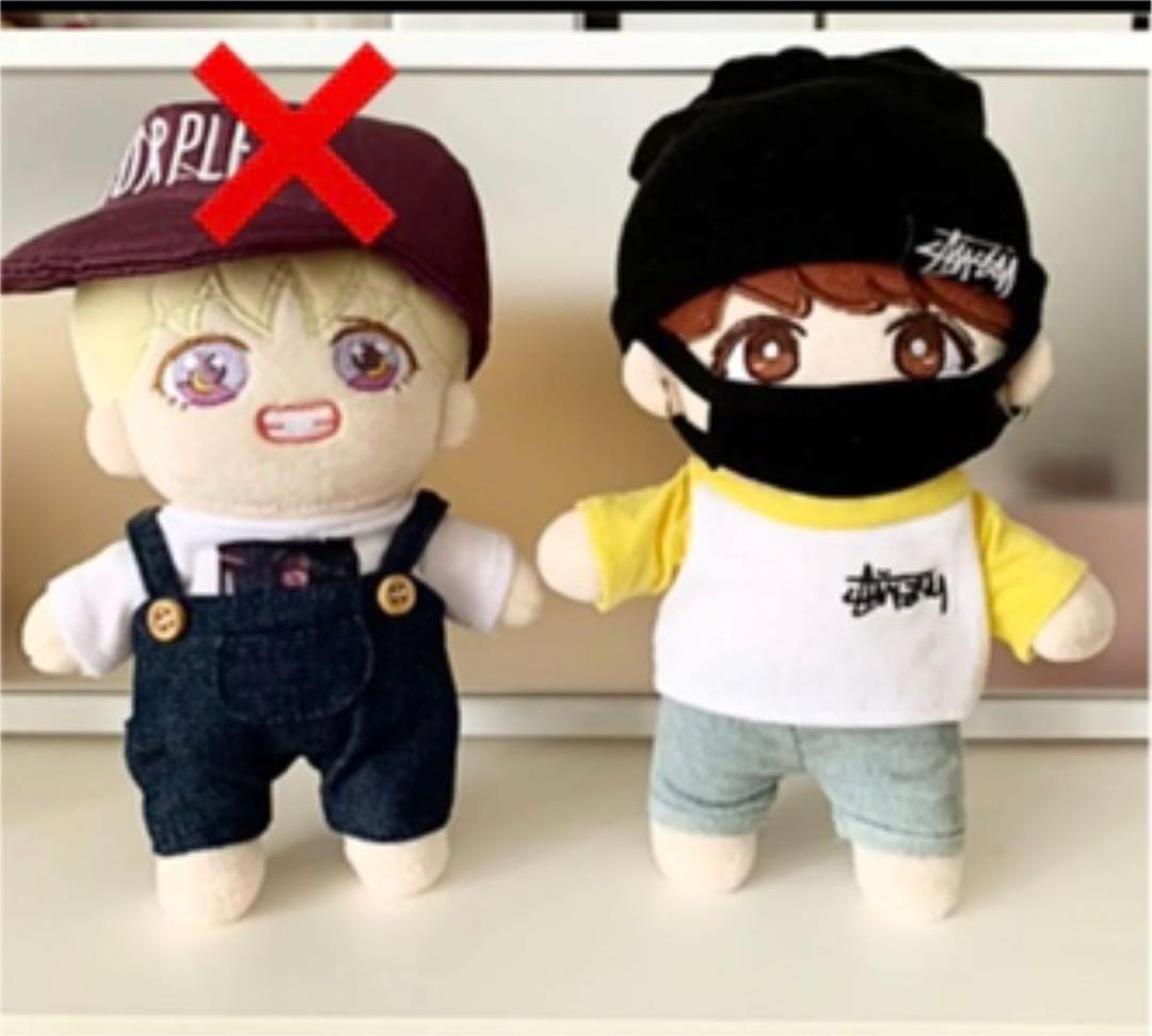 BTS 20cm ぬいぐるみ ジョングク 洋服小物セット