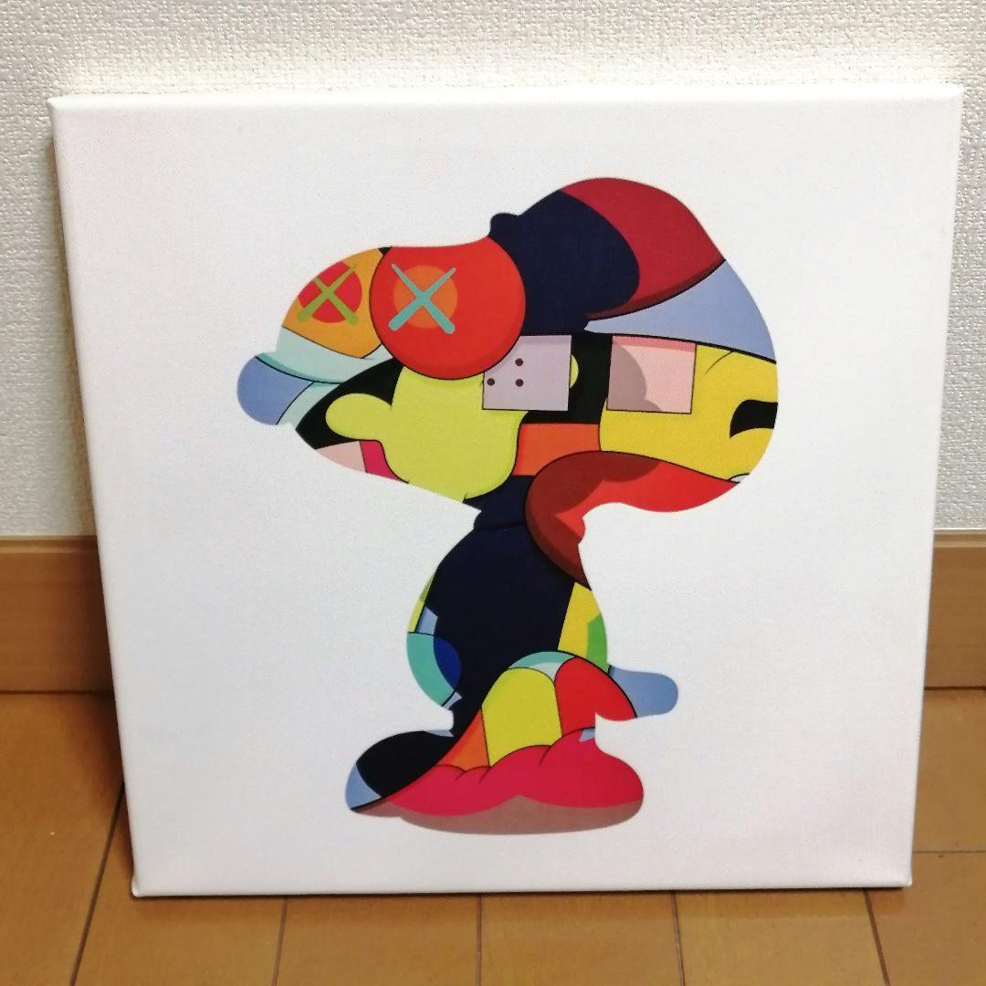KAWS　カウズ　SNOOPY　スヌーピー　アートキャンバス　トートバッグ