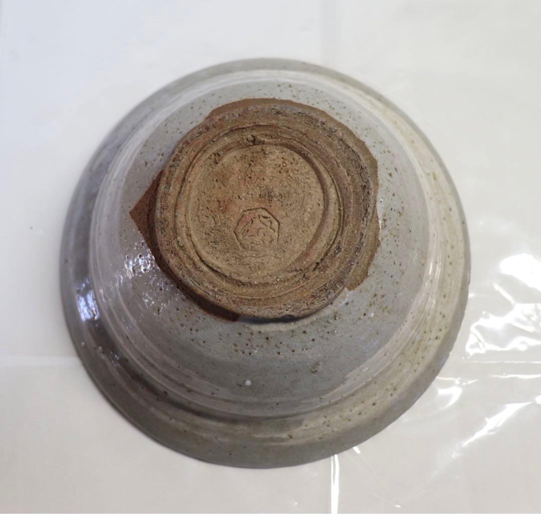 時代　清水六兵衛　刷毛茶碗　アンティーク　送料込み1122