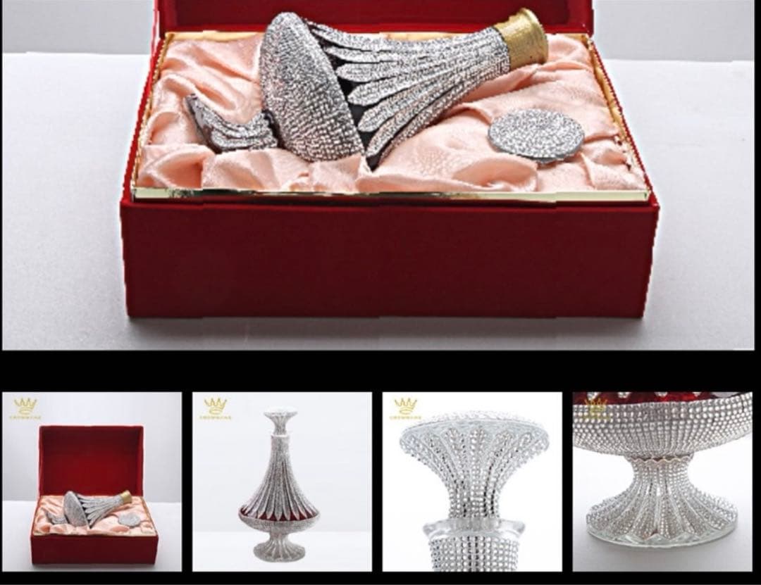 CROWN VINE K9 クリスタルデキャンタ トラディションスワロフスキー