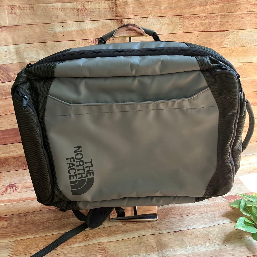 【美品】THE NORTH FACE グレーリフラクター ダッフルバッグ