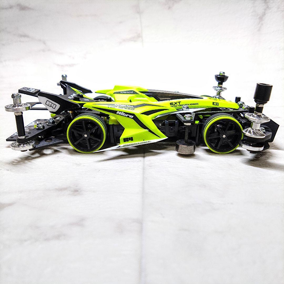 ミニ四駆　完成品　アバンテ　mk3　アズール　MSフレキ