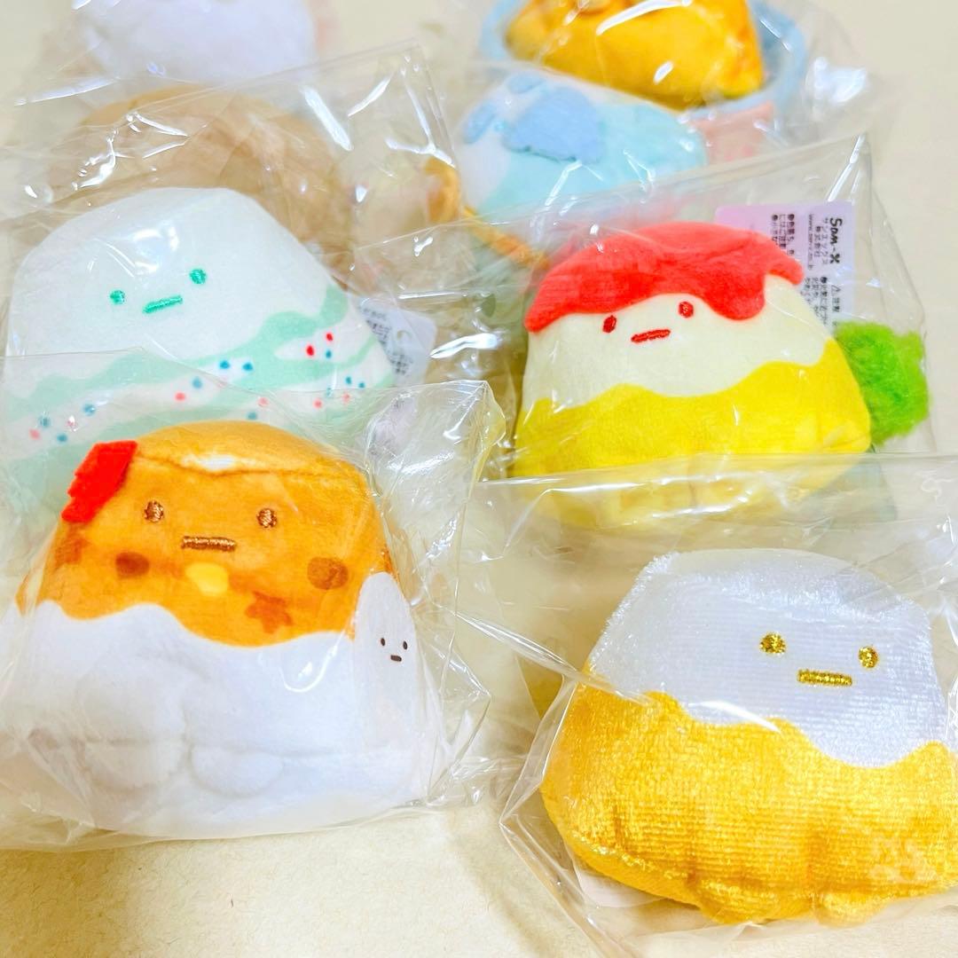 すみっコぐらし やまてのりぬいぐるみセット 金のやま赤ふじすなやま 初期 激レア