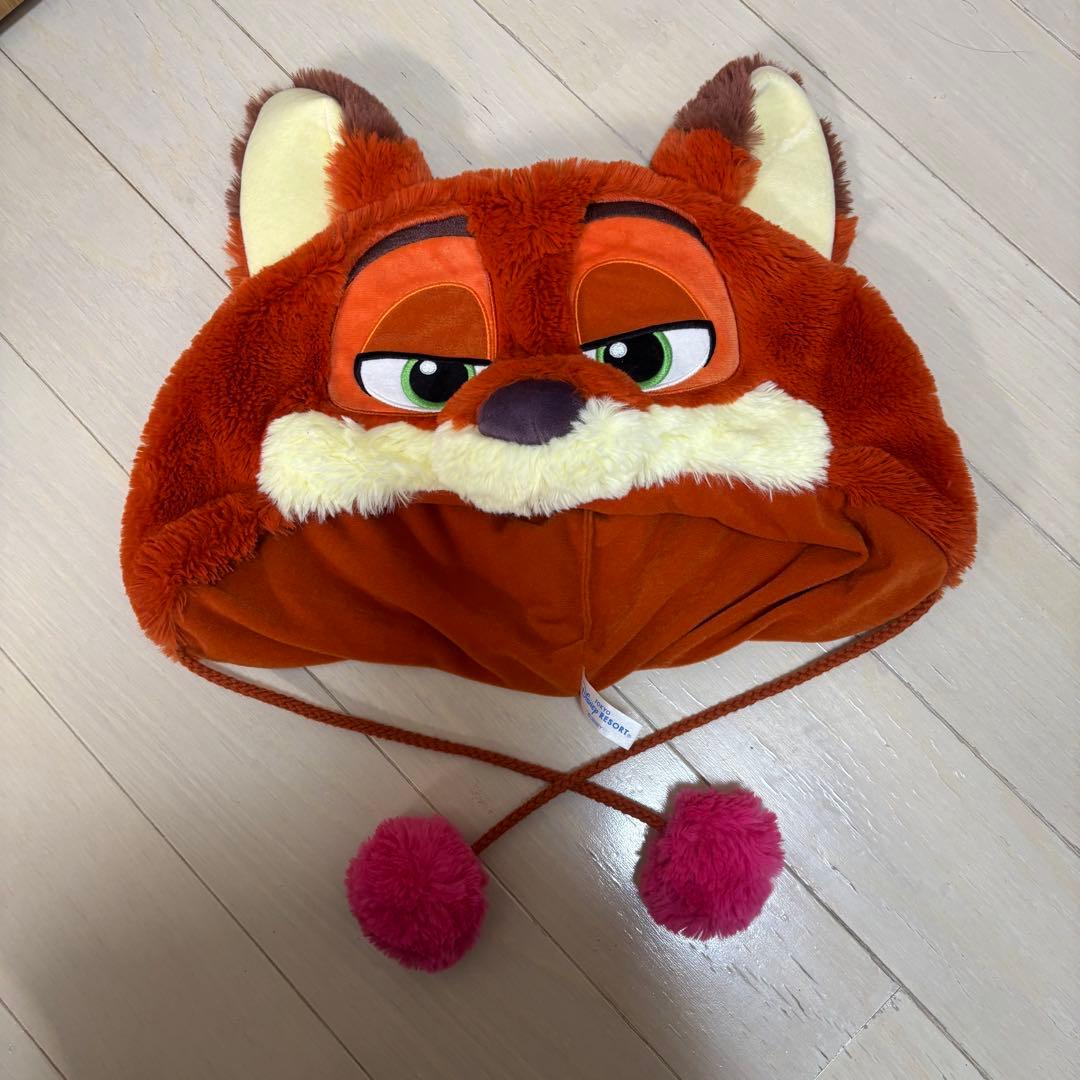 【即日発送】ズートピア ニック ファンキャップ ディズニーランド