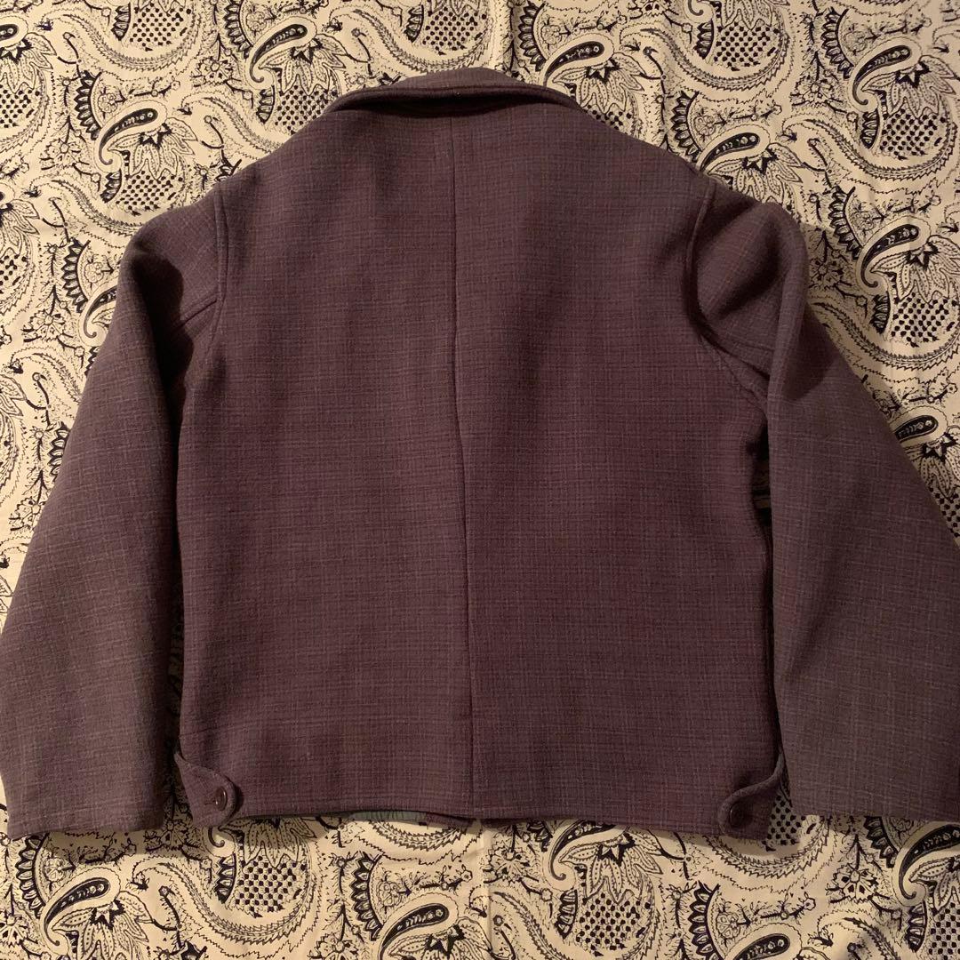 40s【SPECIAL】超高配色 ウール スポーツジャケット スポジャケ 極美品