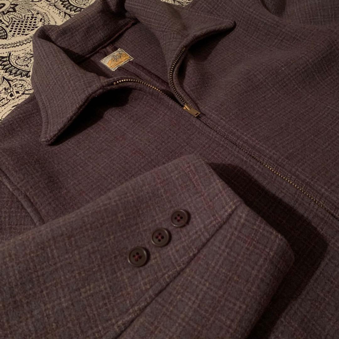 40s【SPECIAL】超高配色 ウール スポーツジャケット スポジャケ 極美品