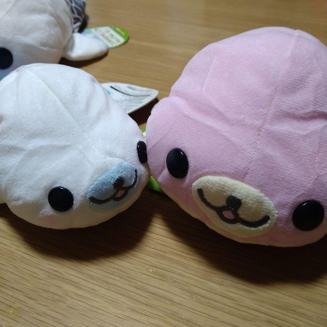 希少　まめゴマ　こどもの日ぬいぐるみ　タグ付き全４種　当時物　平成レトロ