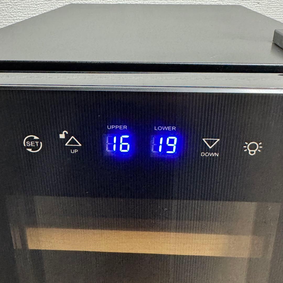 美品 デバイスタイル ワインセラー 18本収納 DCF-C18W 2022年製