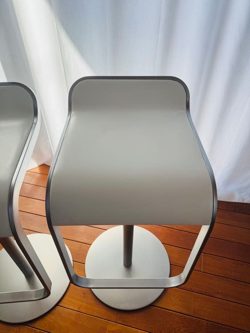 lapalma LEM ラパルマ レム 本革 スツール 2脚セット