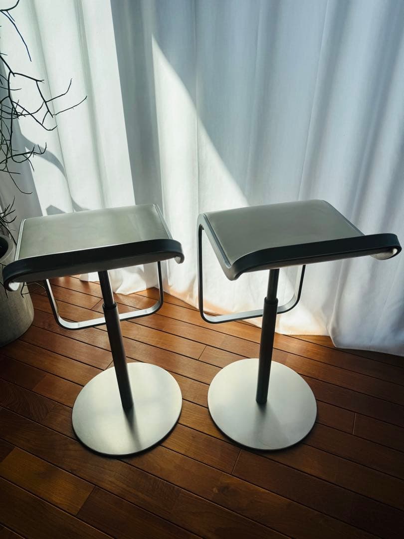 lapalma LEM ラパルマ レム 本革 スツール 2脚セット