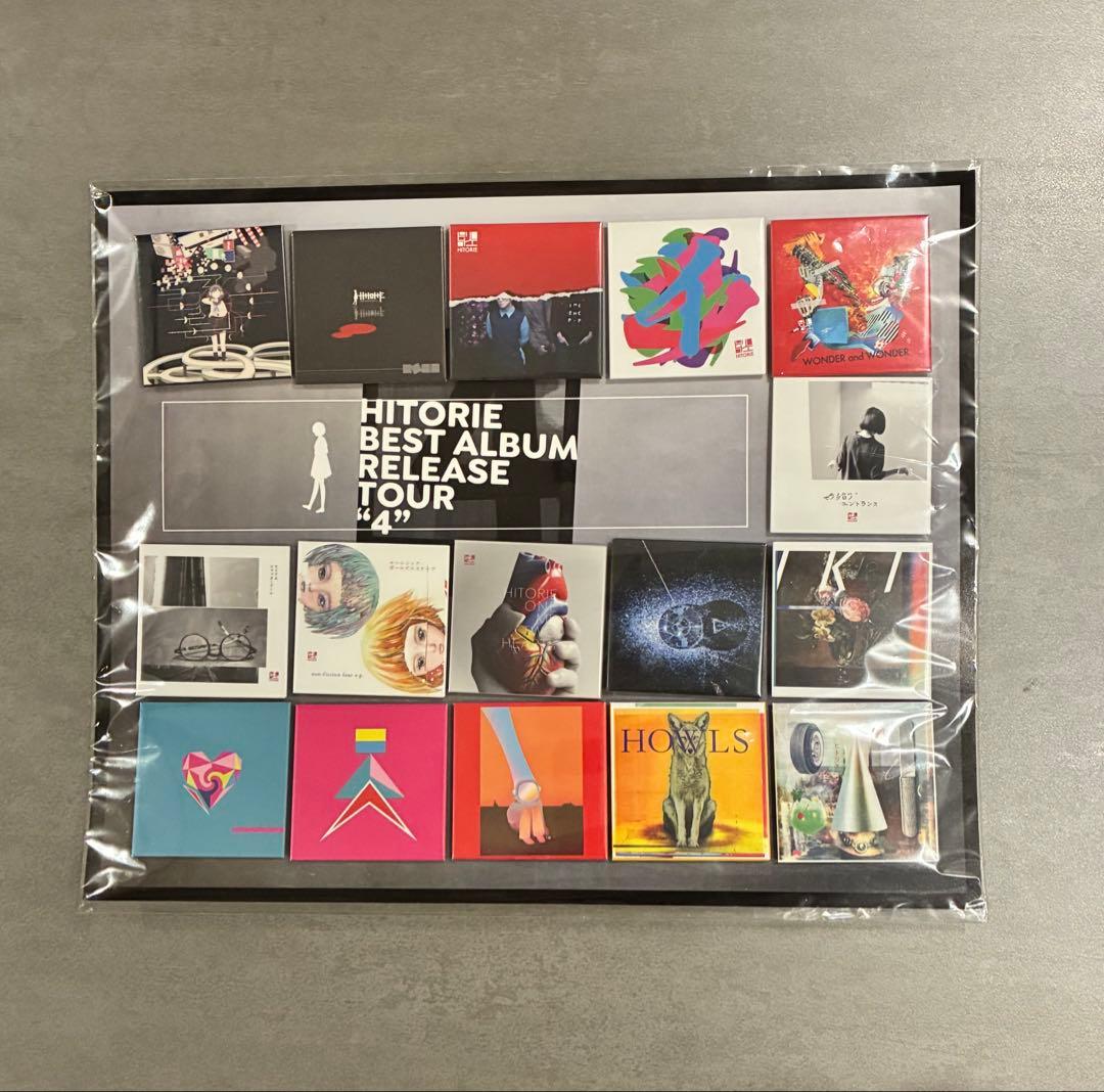 ヒトリエ / ベストアルバム　全ジャケ写缶バッジセット