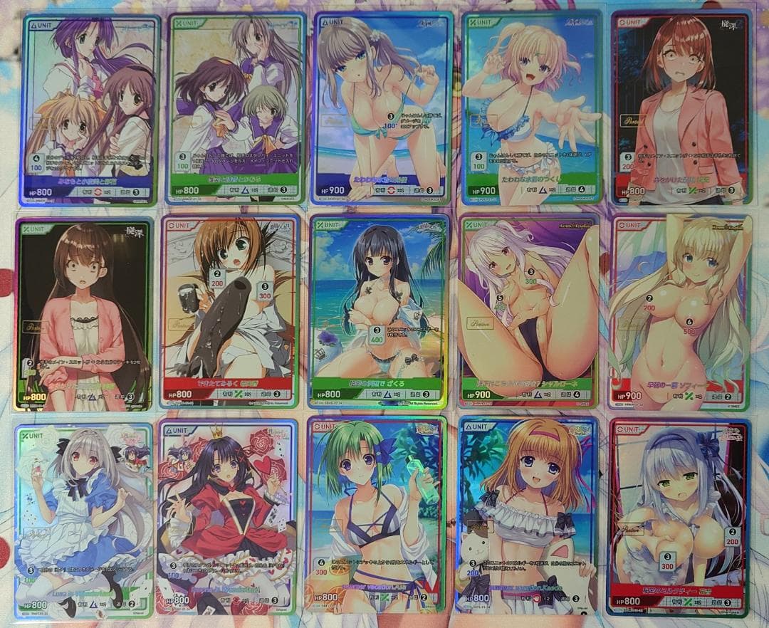 ディヴァインクロス　SEC PRカード 15枚