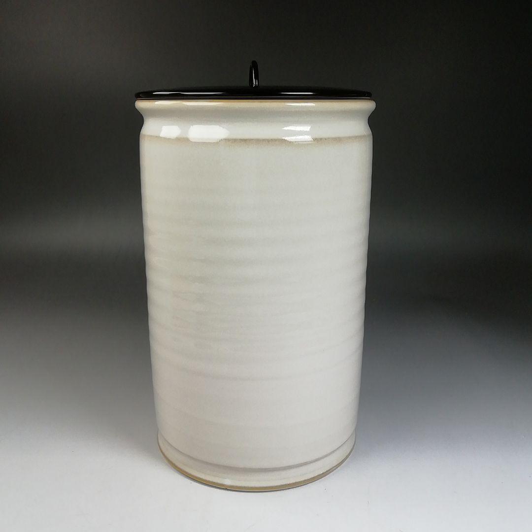 Ｗ７４　『白磁　和蘭陀』『細水指』『加藤藤山 造』　共箱　茶道具