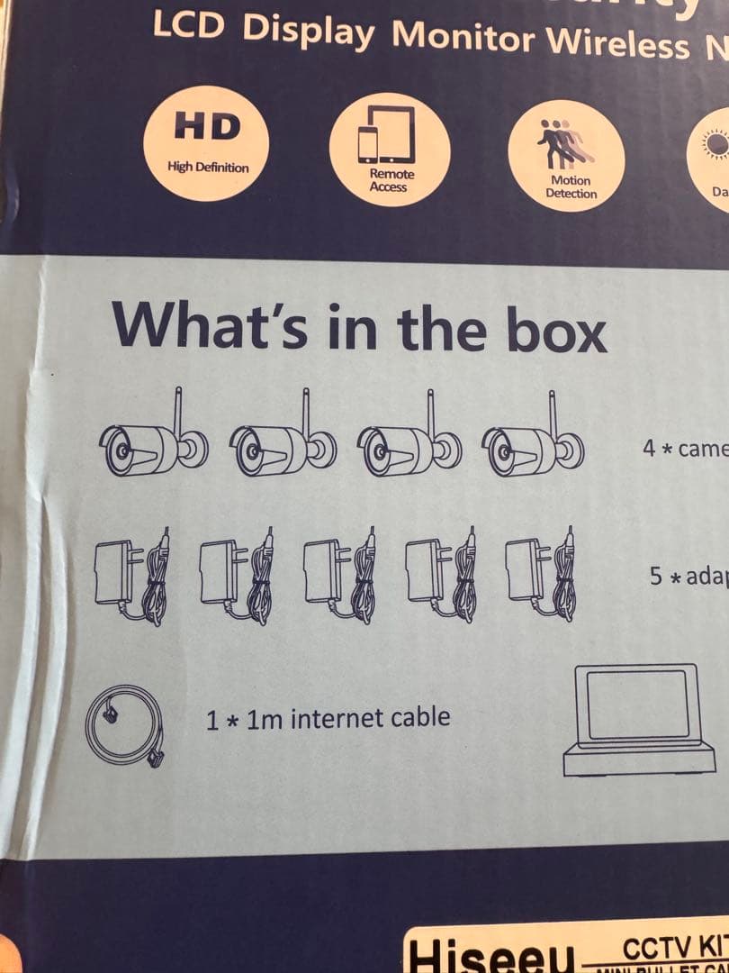 Hiseeu ワイヤレスNVRキット