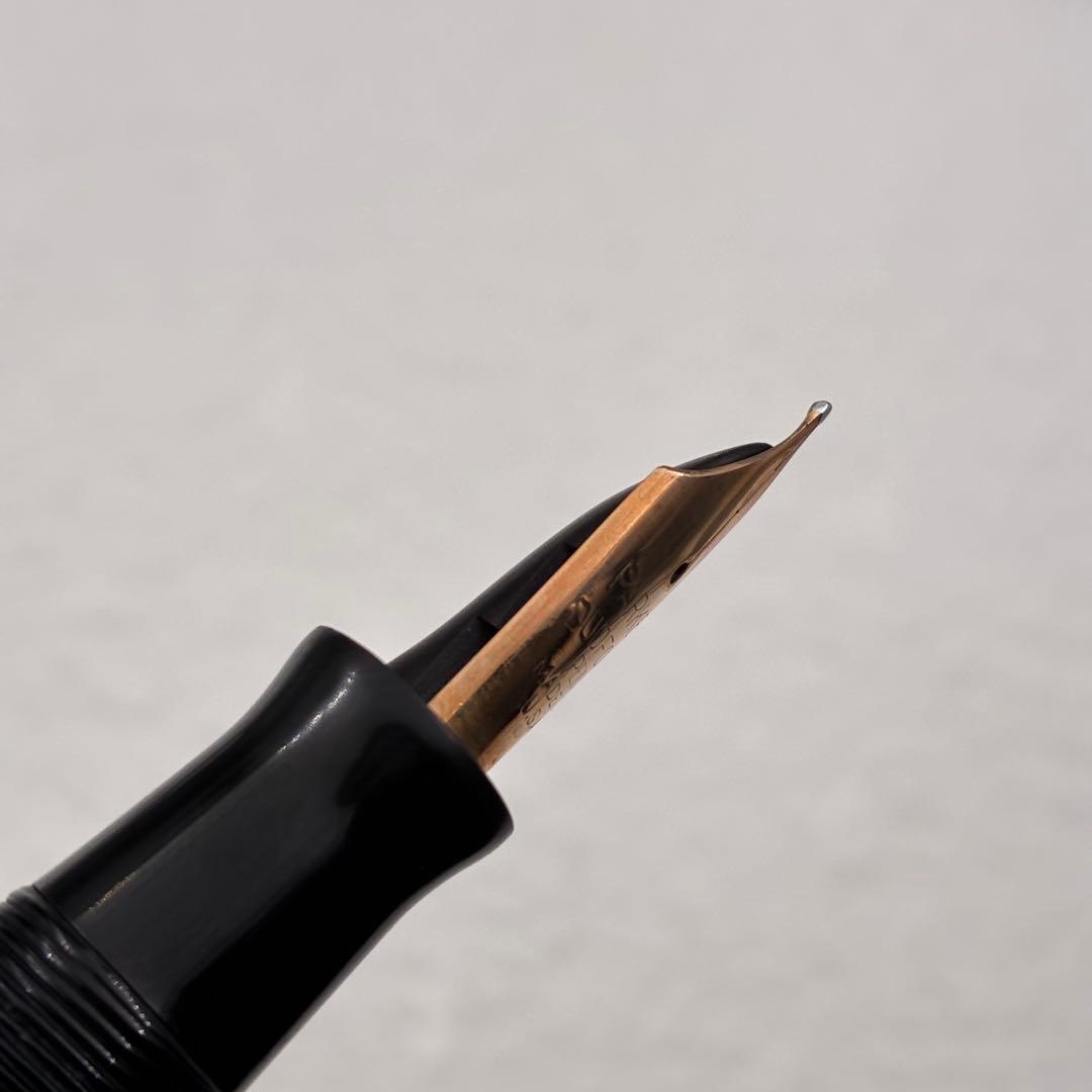 ヴィンテージ万年筆 パーカー デュオフォールド 早期モデル 14金ペン先