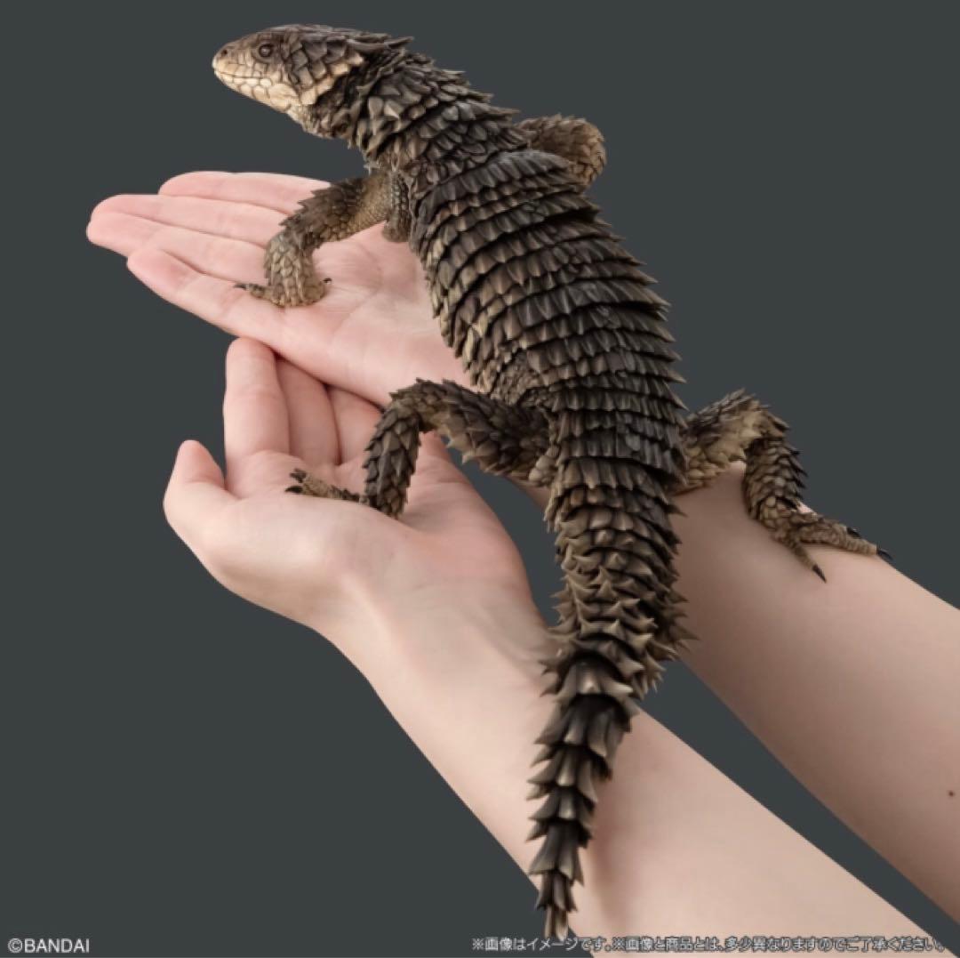 いきもの大図鑑　アルティメット　オオヨロイトカゲ　フィギュア