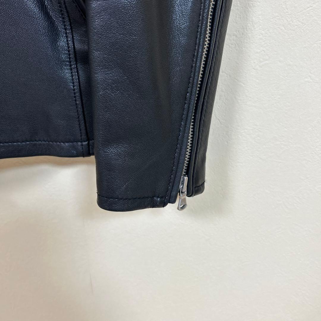 フリークスストア　レザージャケット　シングル　ライダースジャケット　M 山羊革