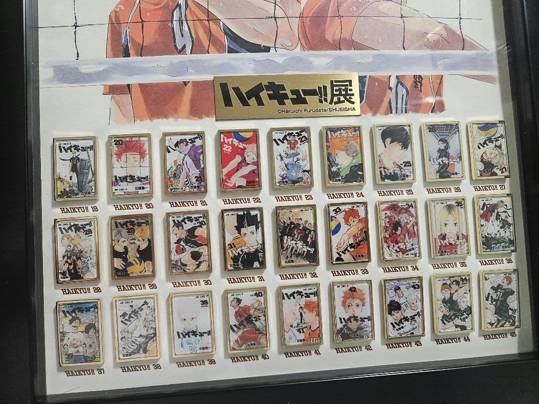 ハイキュー コミックス全巻ピンズセット ピンバッジ ハイキュー展