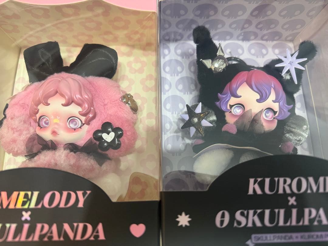 ポップマート　Kuromi x My Melody スカルパンダ