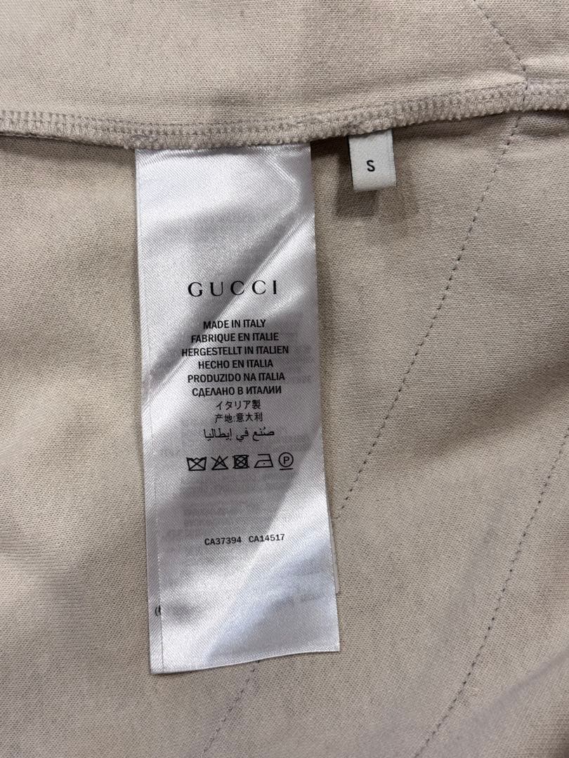 Gucci カラーブロック ジップアップポロシャツ