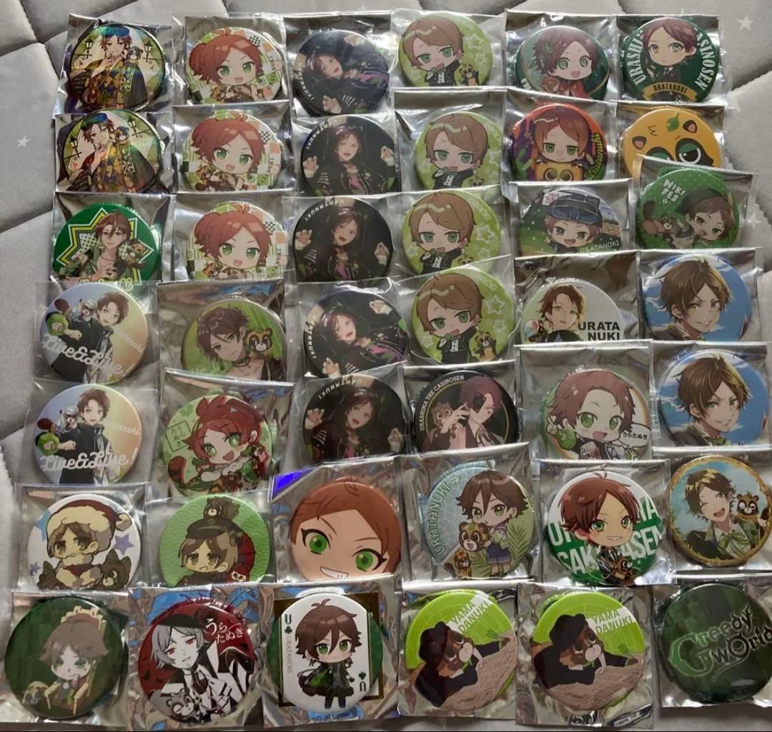 うらたぬき ꕤ︎︎ 缶バッジセット