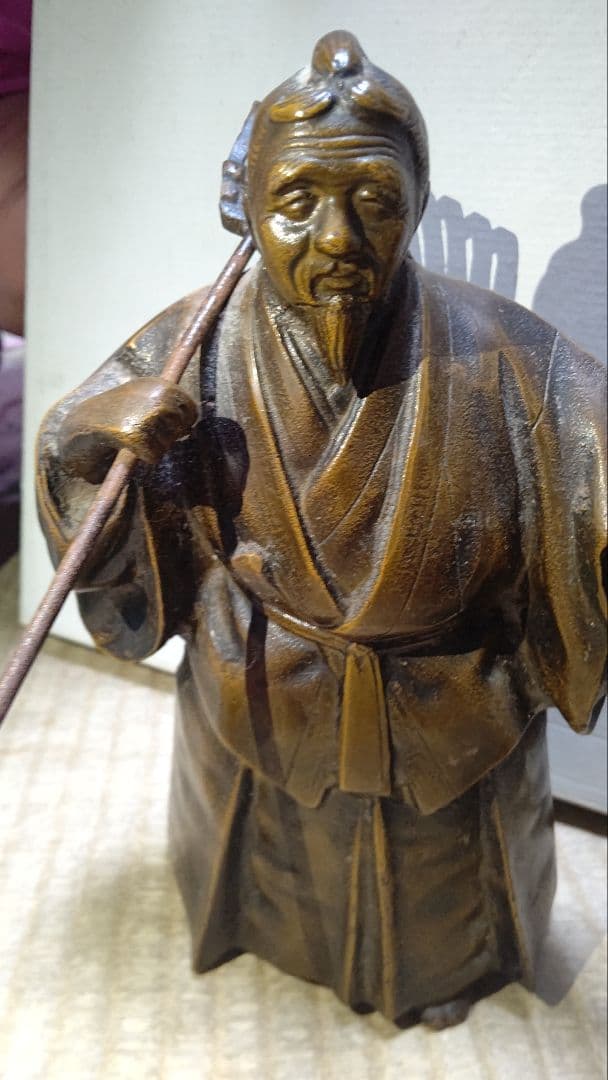 【稀少品】高価アンティーク　ブロンズ像