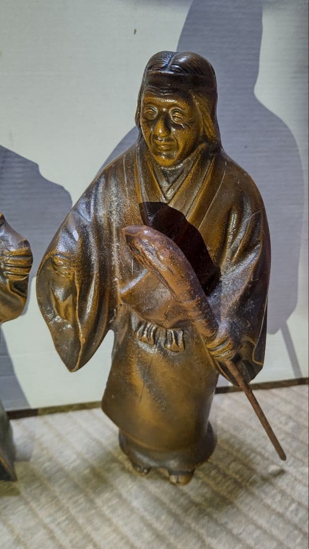 【稀少品】高価アンティーク　ブロンズ像