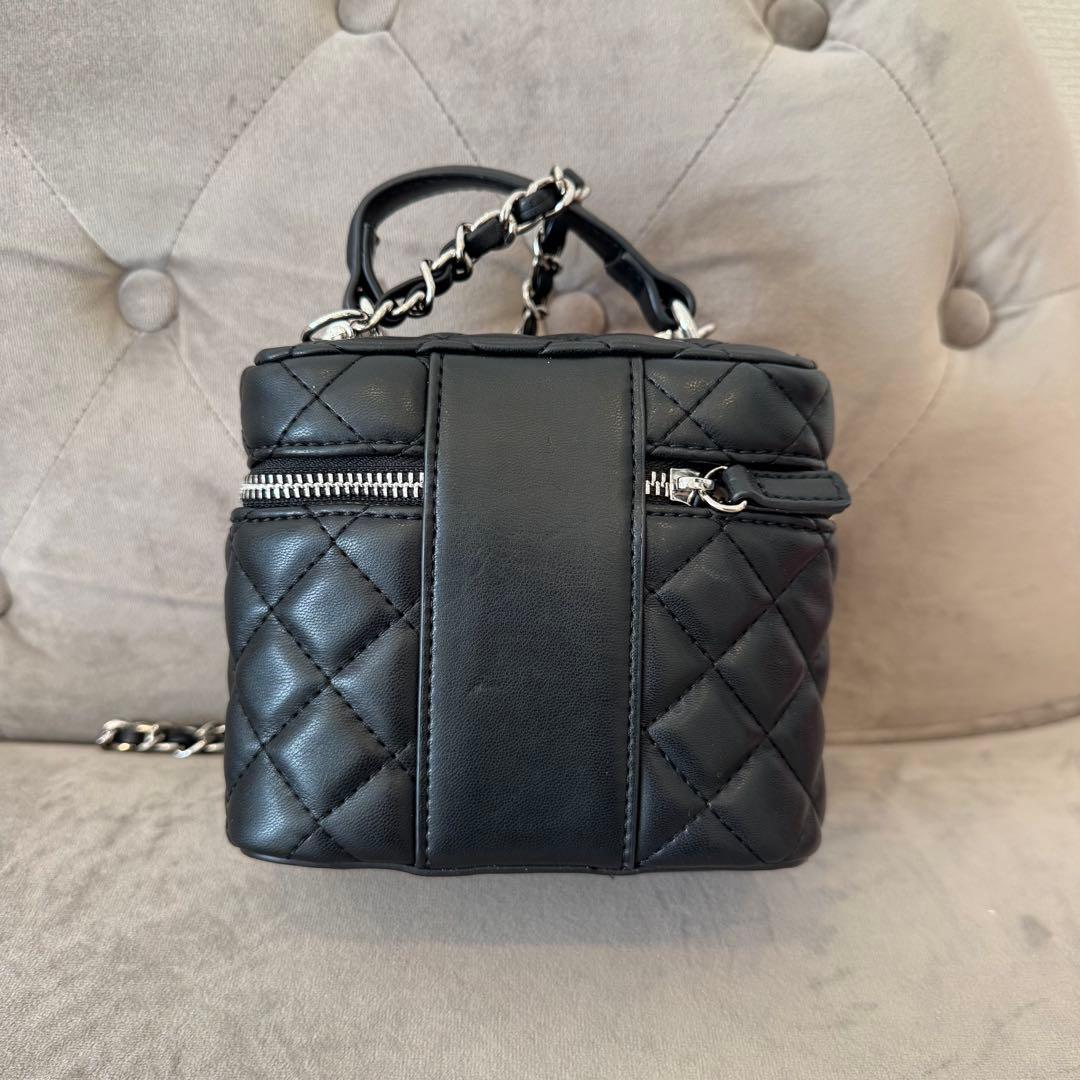 Darich ダーリッチ キルティングスクエアミニバッグ バニティバッグ