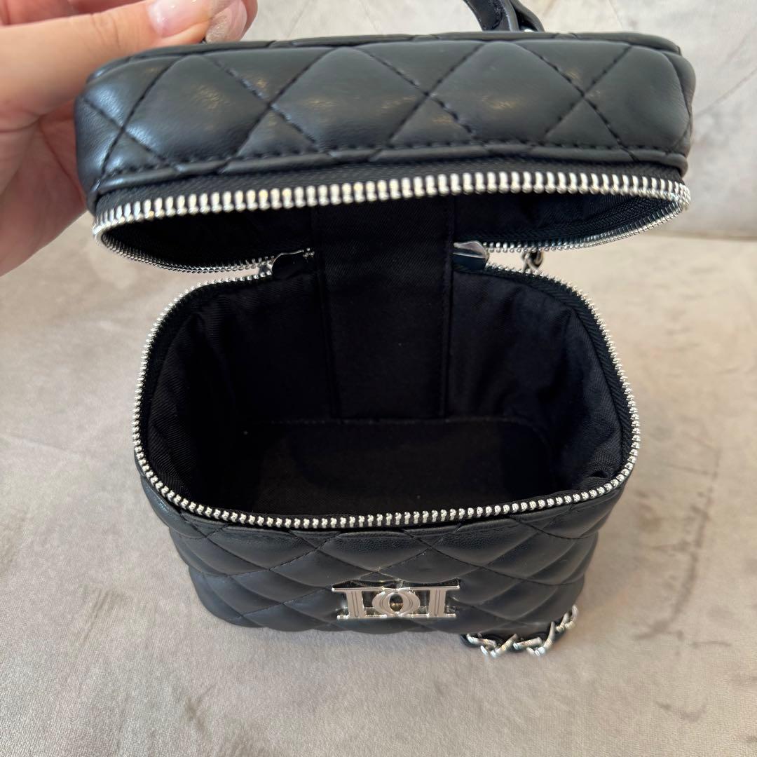 Darich ダーリッチ キルティングスクエアミニバッグ バニティバッグ