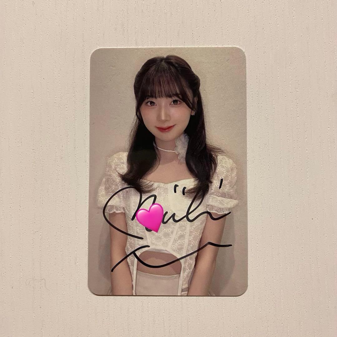 り*う様 NiziU ミイヒ サイン入りフォトカ