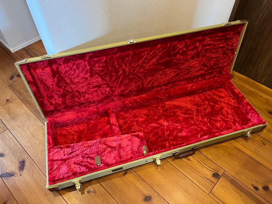 エレキベース用　MOMOSE ツイード　ハードケース