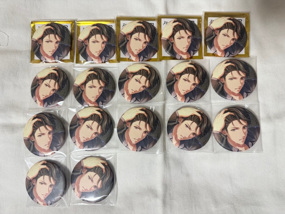 スタマイ New Card Collection NCC 新堂清志 缶バッジ