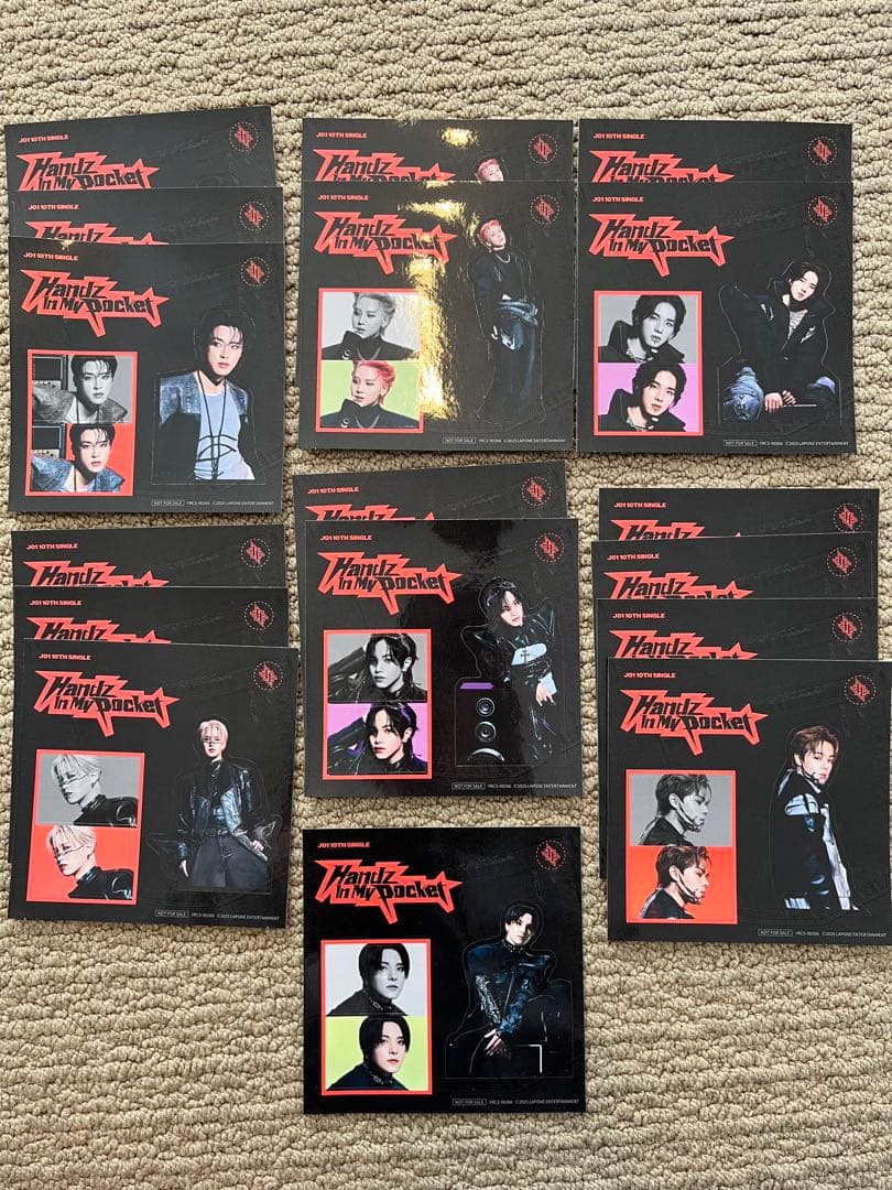 JO1 HIMP A トレカ ステッカー