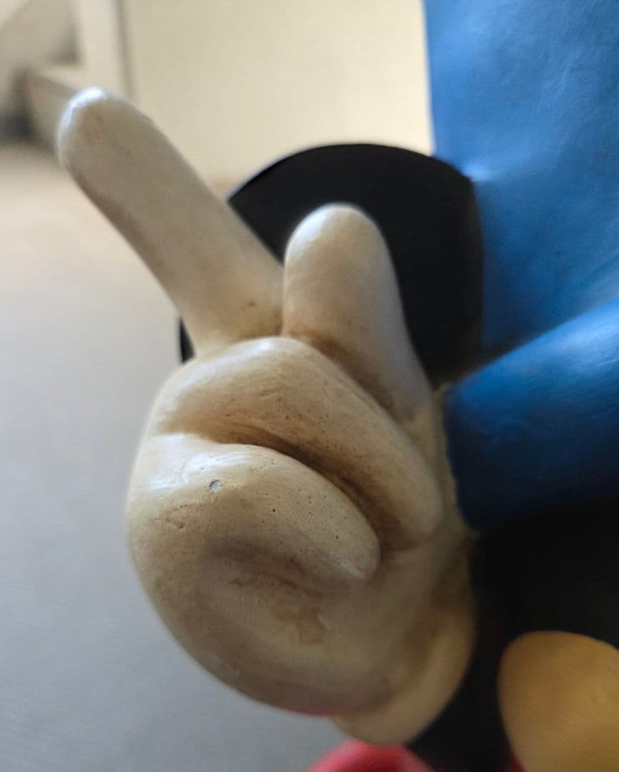 ヴィンテージ　ディズニー　激レア 巨大な　ミッキーマウス　フィギュア