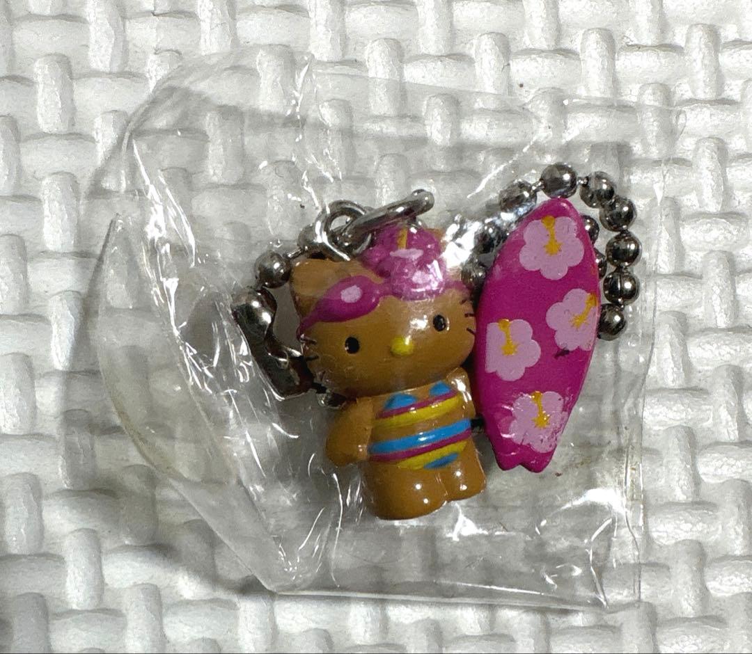 Hello kitty 水着 日焼け キティ サーフ キーホルダー 平成 レトロ