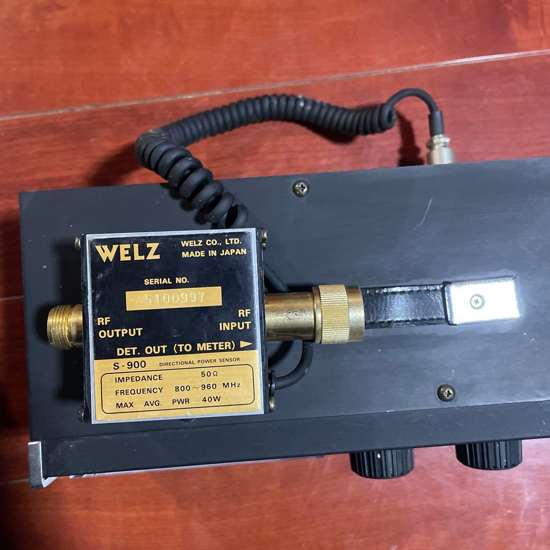 【美品】WELZ SP-500A ＆ S-900 SWR＆パワー計 セット