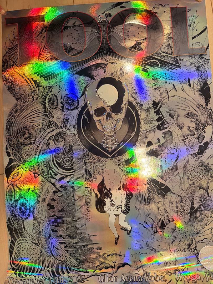 TOOL JAPAN 2025年日本ツアー神戸500枚限定ポスター