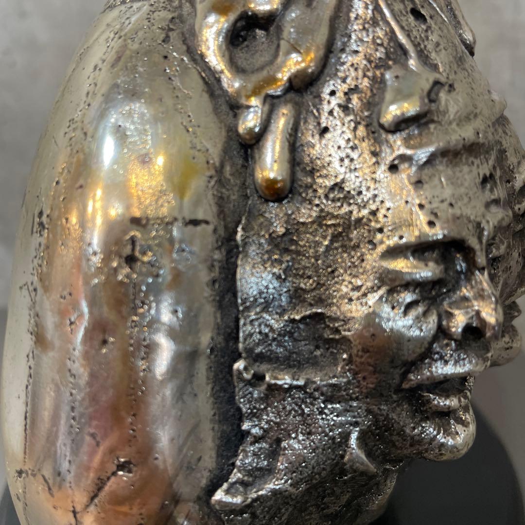 奇妙鋳物オブジェ置物アンティーク