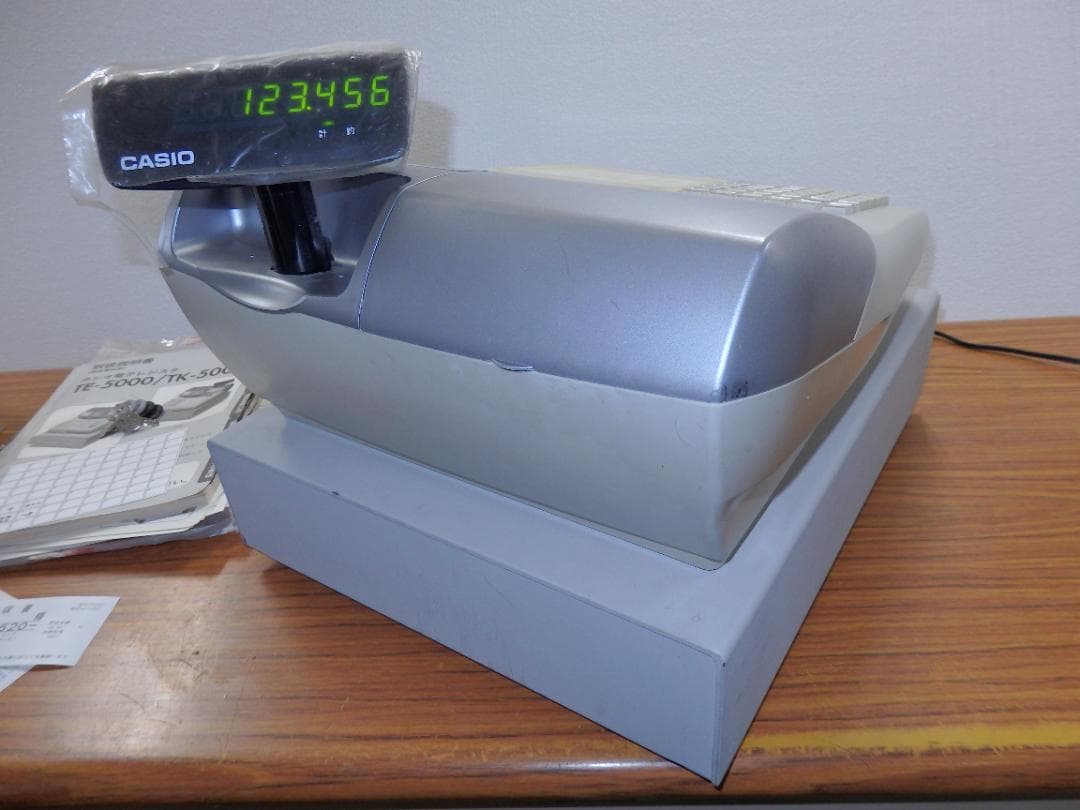 0118 設定無料 TK-5000 72タッチ カシオレジスター 軽減税率対応
