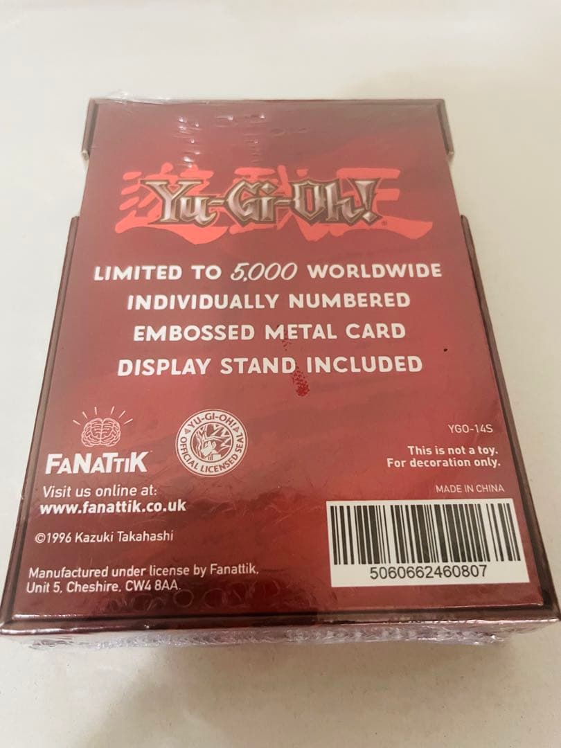 遊戯王 三幻神 金属製 カード 3種✕2セット シリアル入り 世界5000枚限定