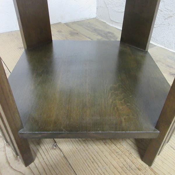 イギリス アンティーク 家具 ブックテーブル サイドテーブル 本棚 6132d