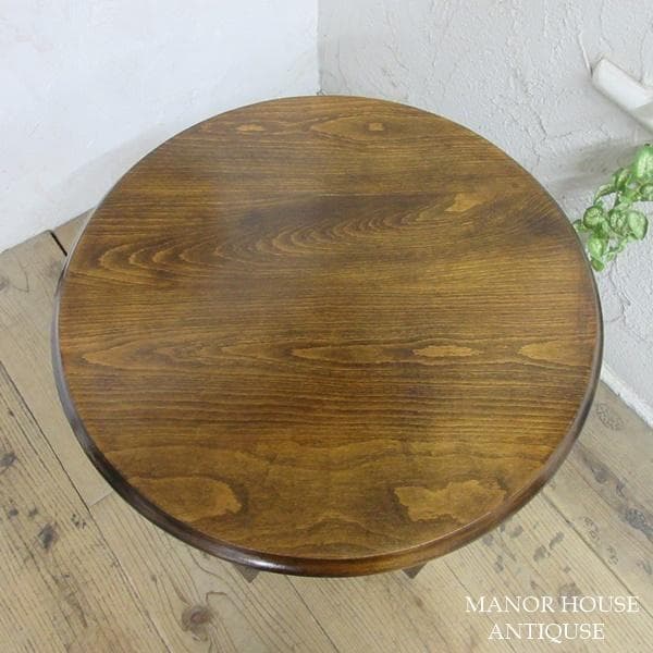 イギリス アンティーク 家具 ブックテーブル サイドテーブル 本棚 6132d