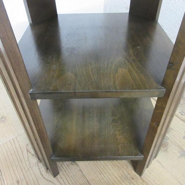 イギリス アンティーク 家具 ブックテーブル サイドテーブル 本棚 6132d