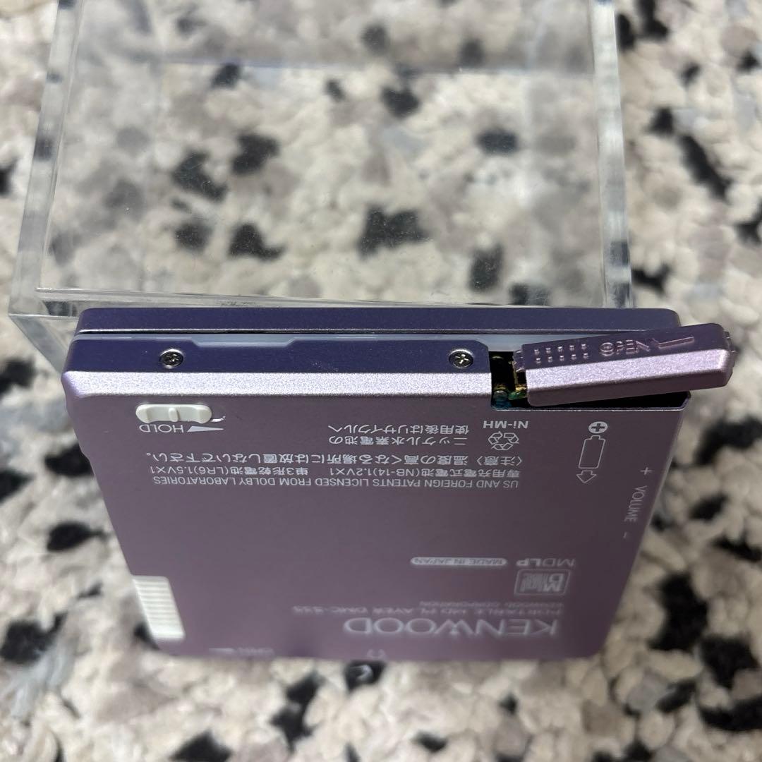 KENWOOD DMC-S55 ポータブルMDプレーヤー