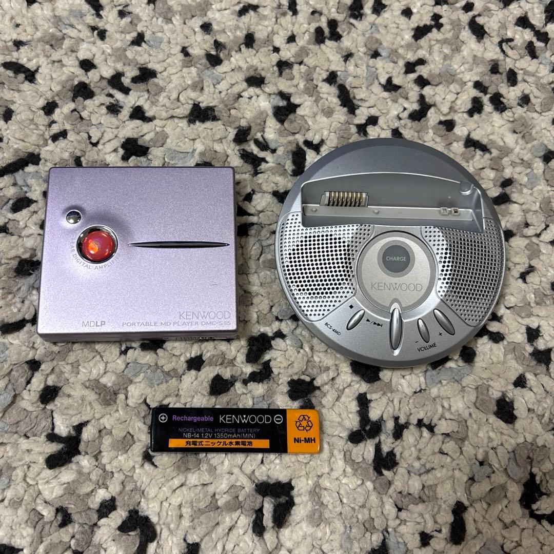 KENWOOD DMC-S55 ポータブルMDプレーヤー