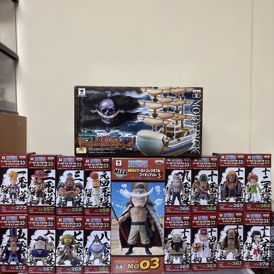 ワンピース　ワールドコレクタブル　白ひげ海賊団　vol.32 vol.33